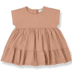 Antonella Dress in Apricot by 1  in the Family