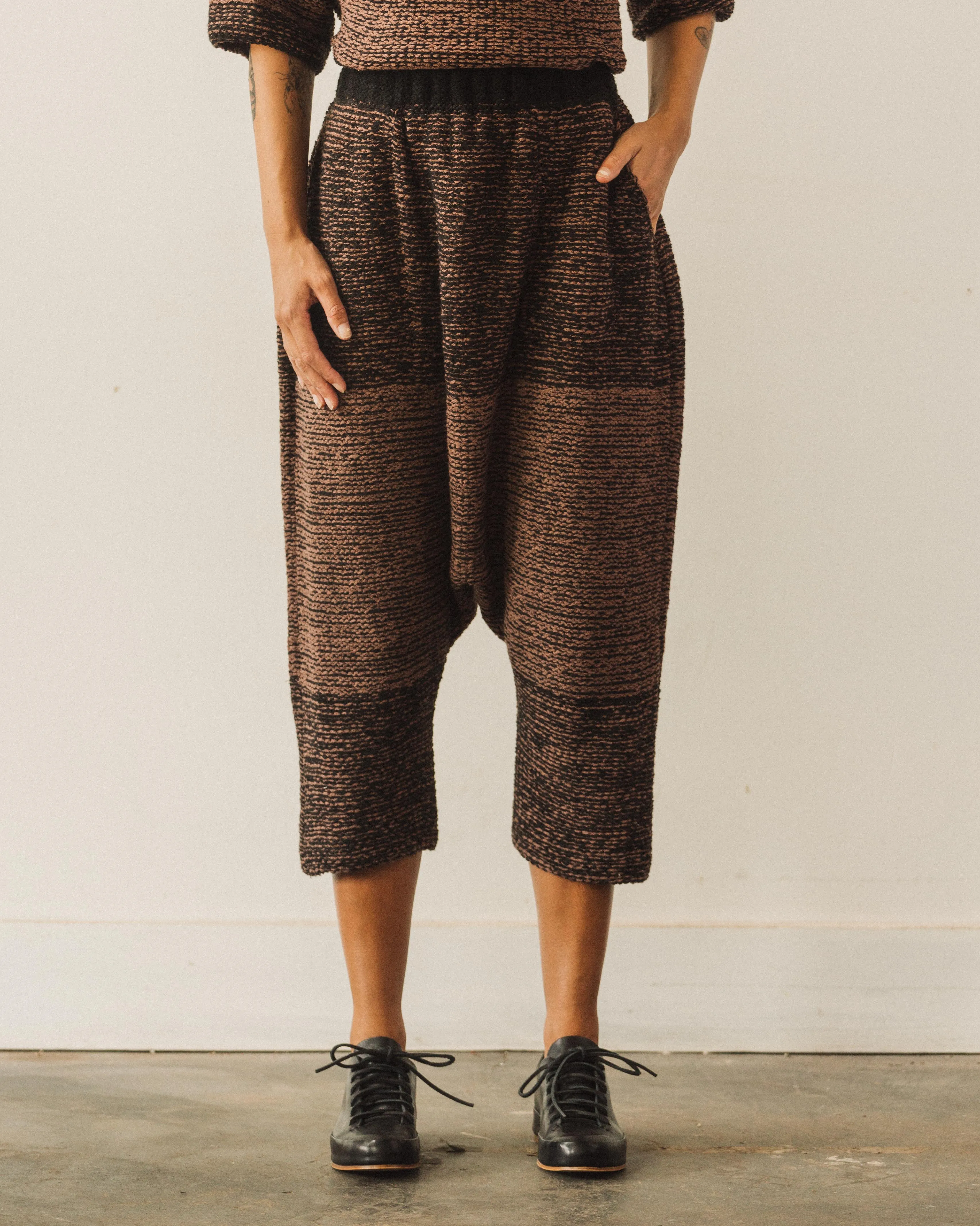 Atelier Delphine Kiko Pant, Nut & Black