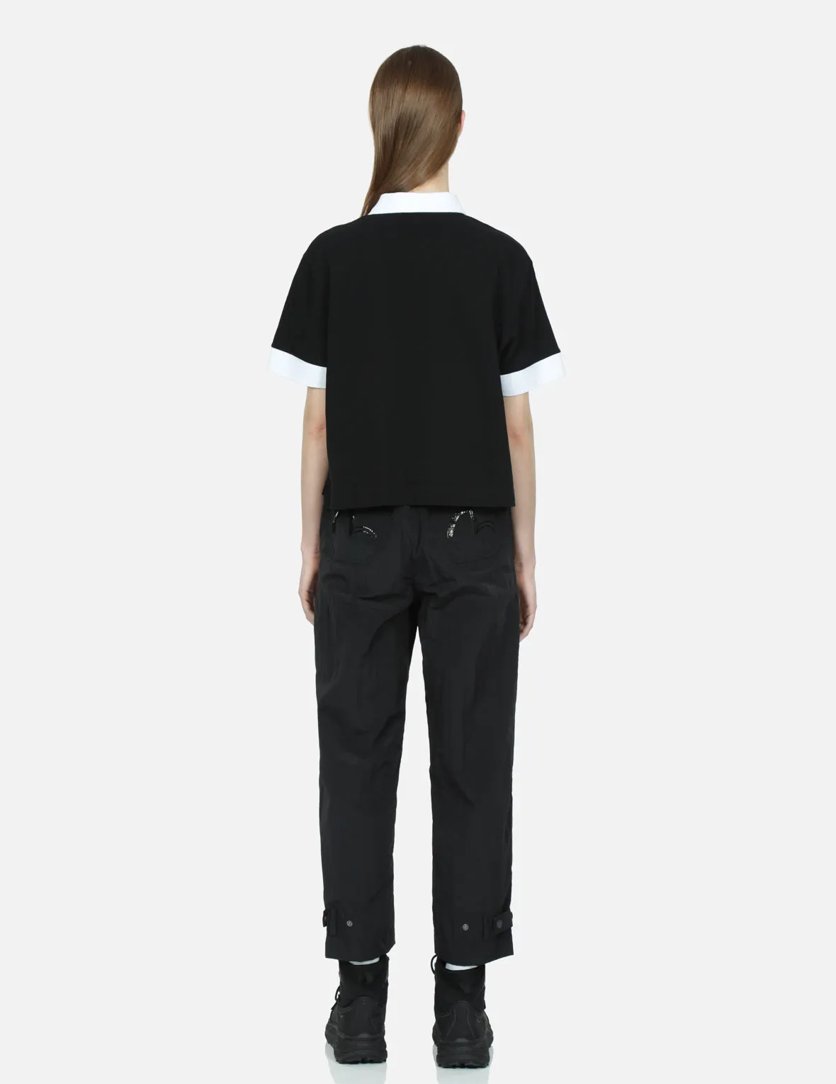 Belted Cuff Tapered Pants