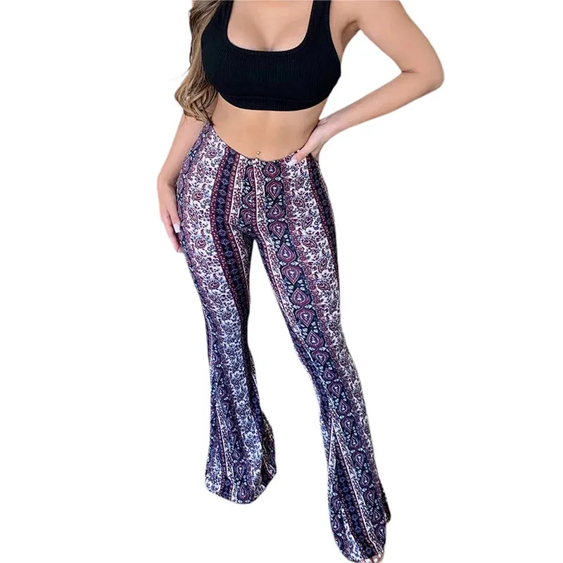 Boho Flare Tribal Pants