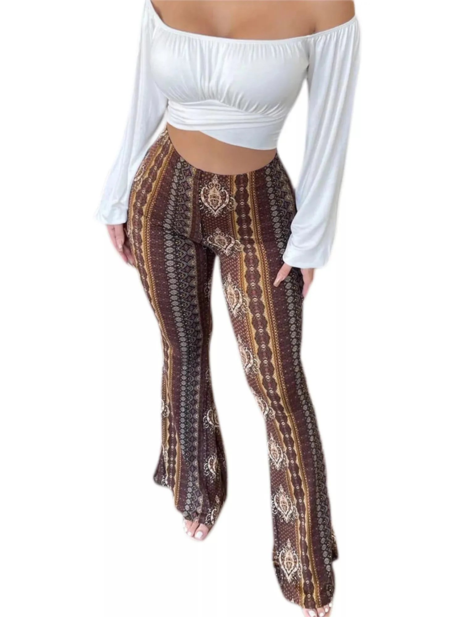 Boho Flare Tribal Pants