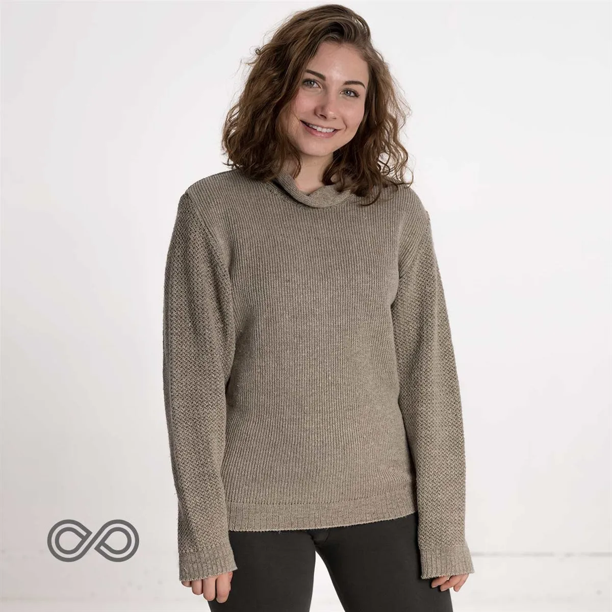 BRUGES 100% Organic Belgian Linen Heritage Sweater (Unisex)