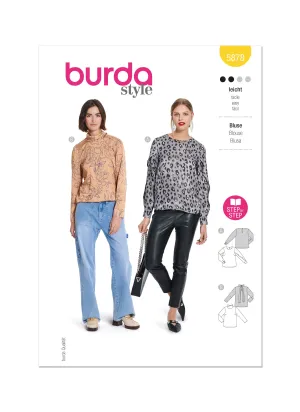 Burda Pattern 5878 Misses' Top Vest