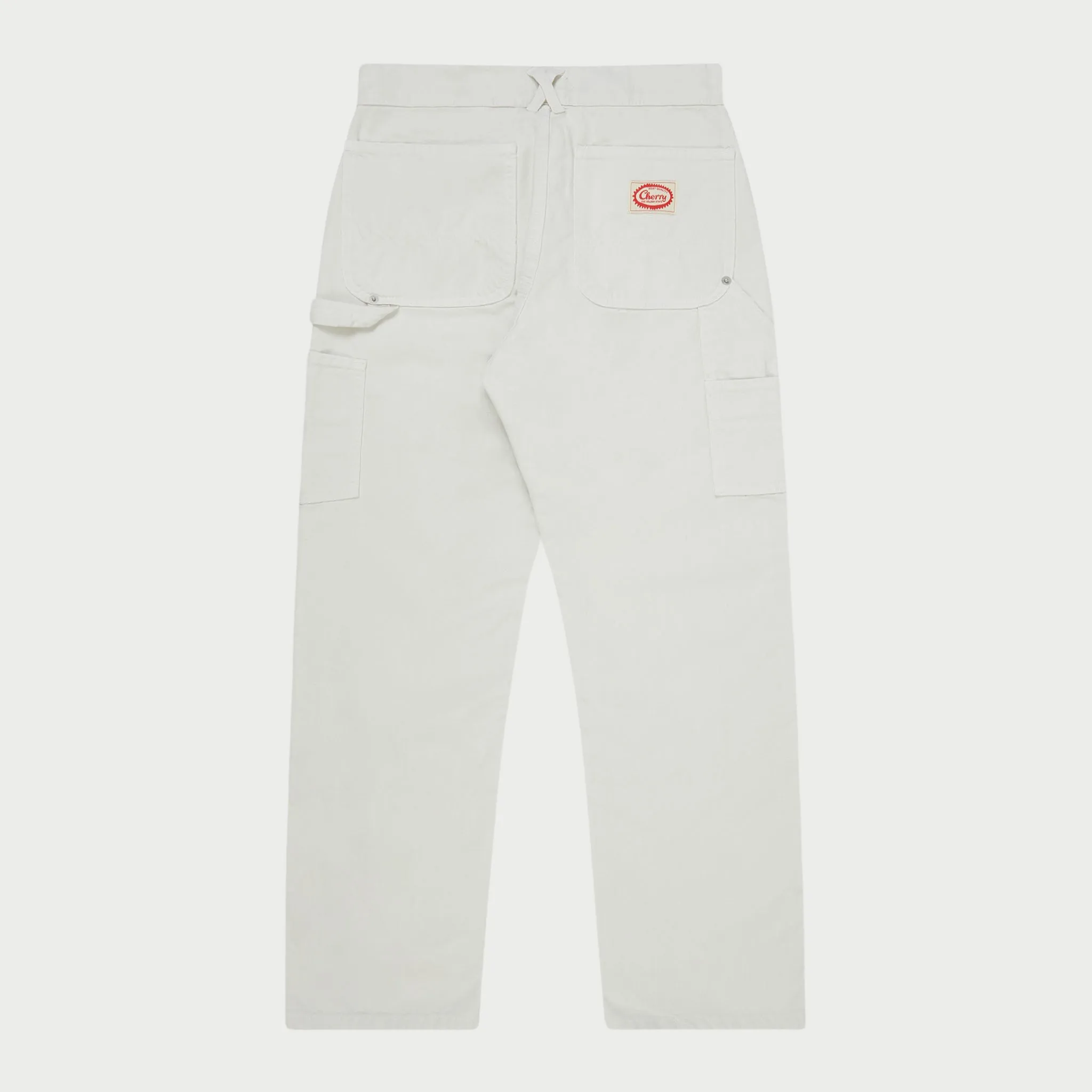 Classic Canvas Double Knee (White)