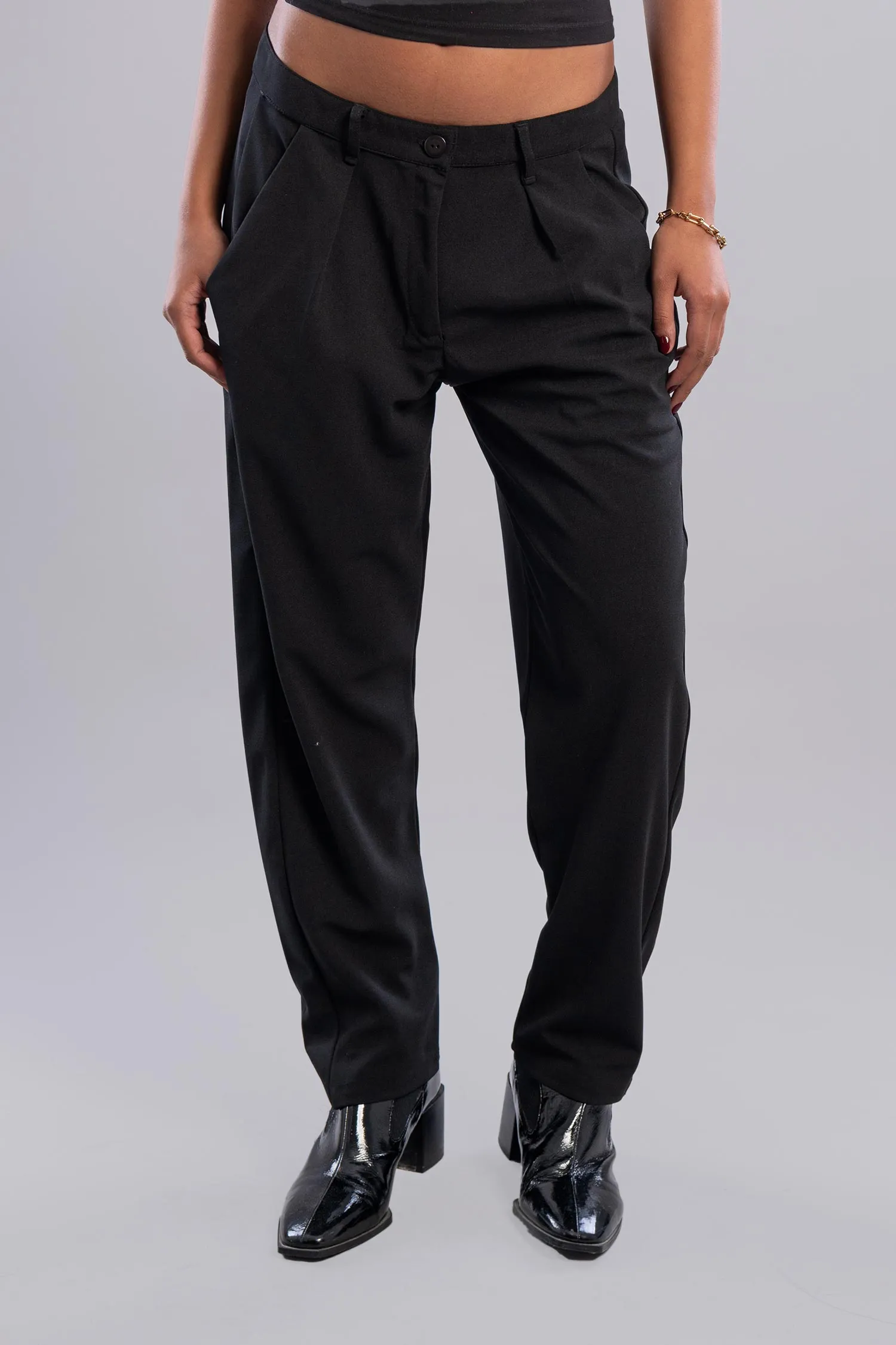 Classic Fit Pants - Azul