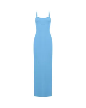 Convertible Slit Maxi Dress