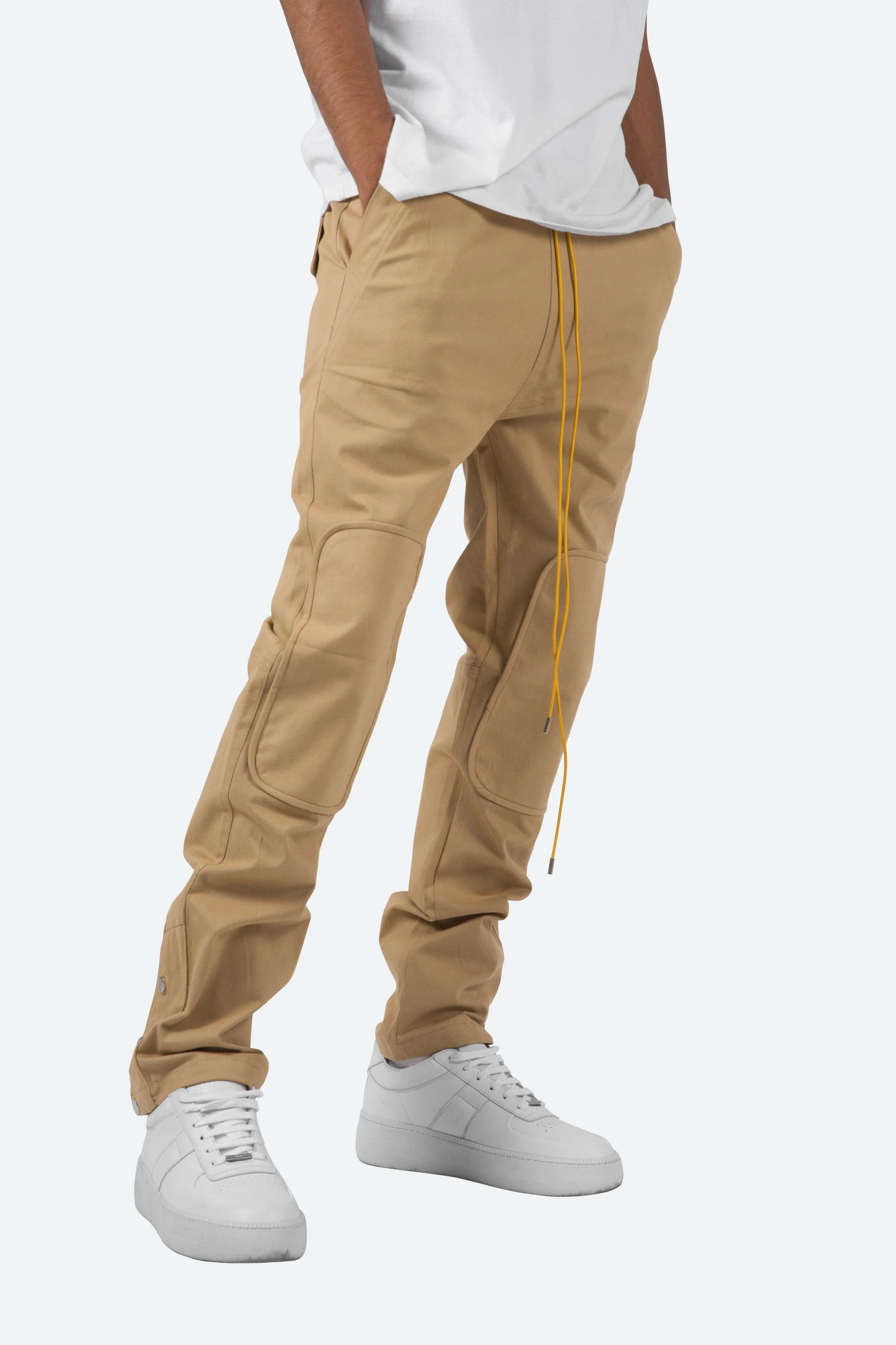 Cotton Work Pants - Tan