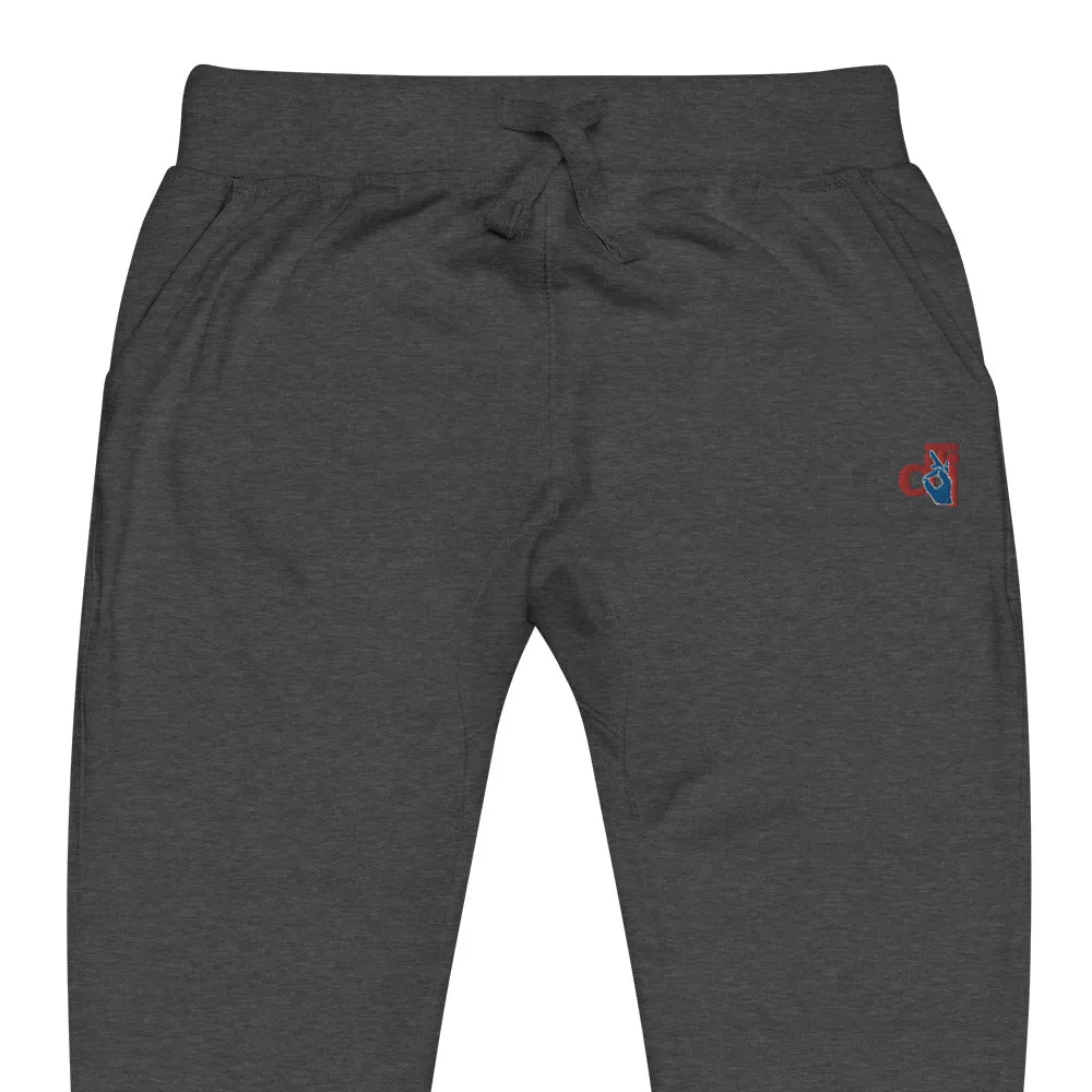 Descendants of the Island Vermillion and Blue Classic Unisex fleece sweatpants