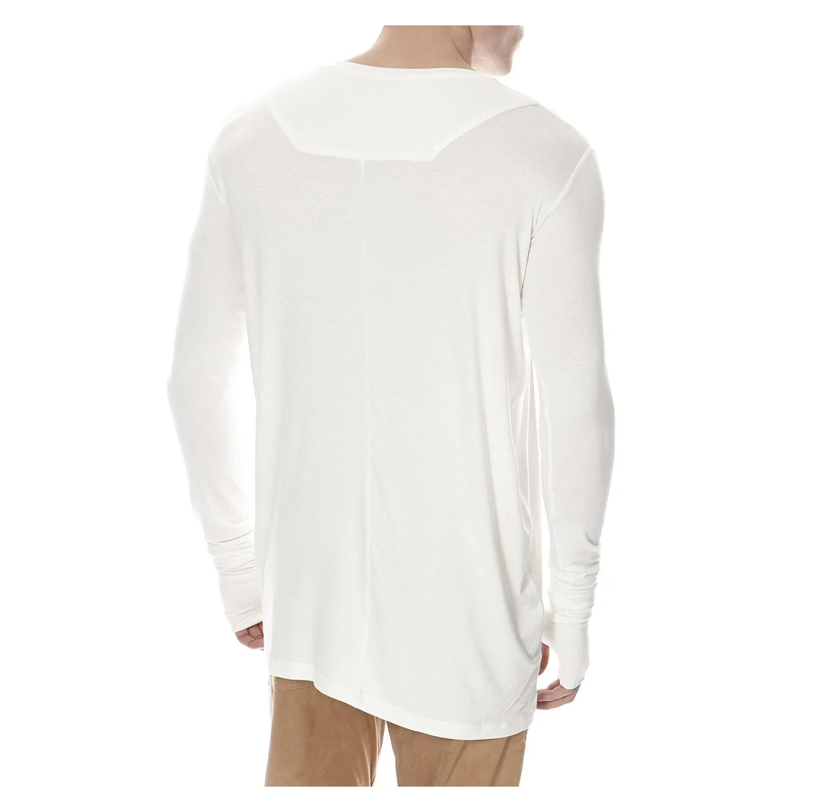 ESSENTIAL LONG SLEEVE TEE WHITE