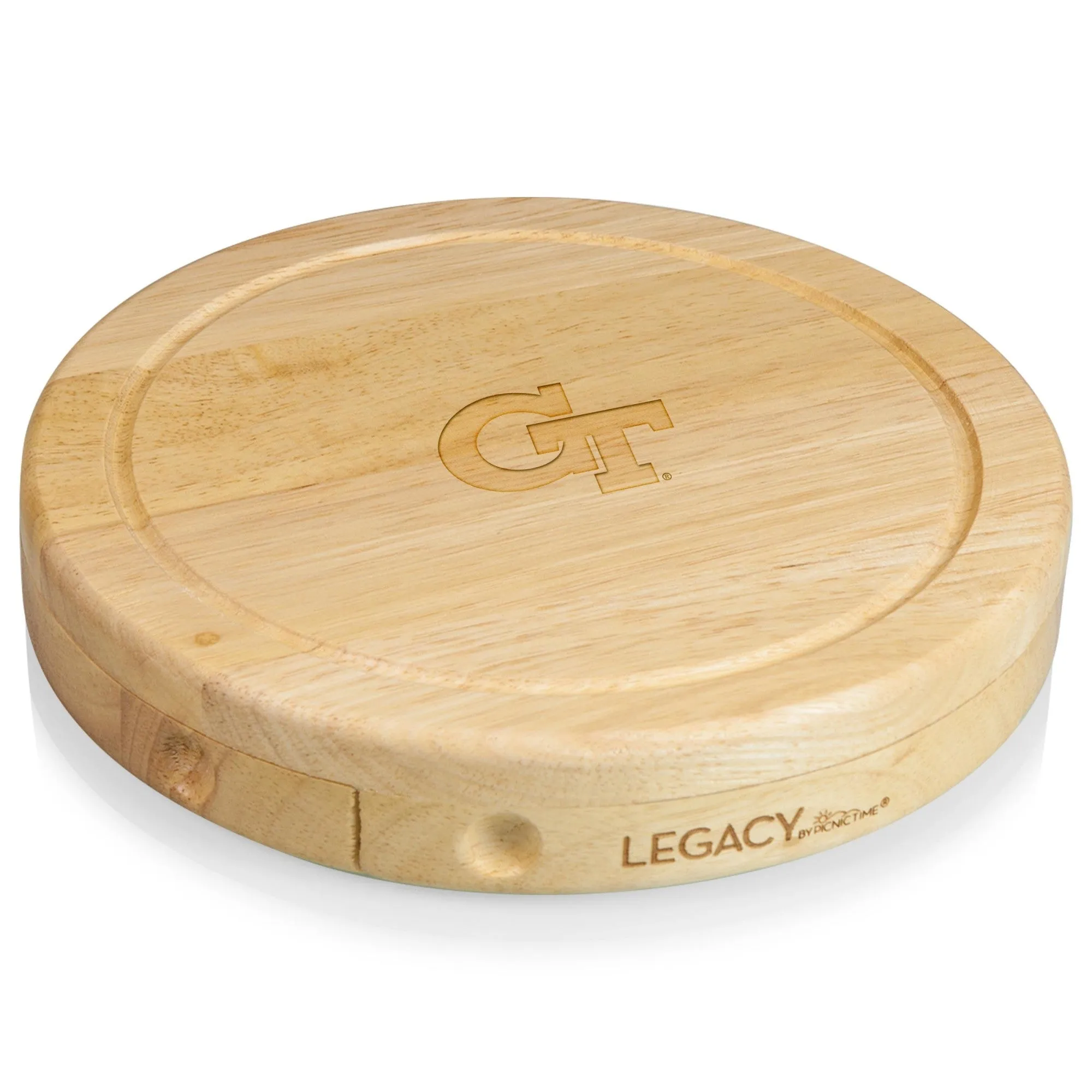 Georgia Tech Yellow Jackets - Brie Cheese Cutting Board & Tools Set