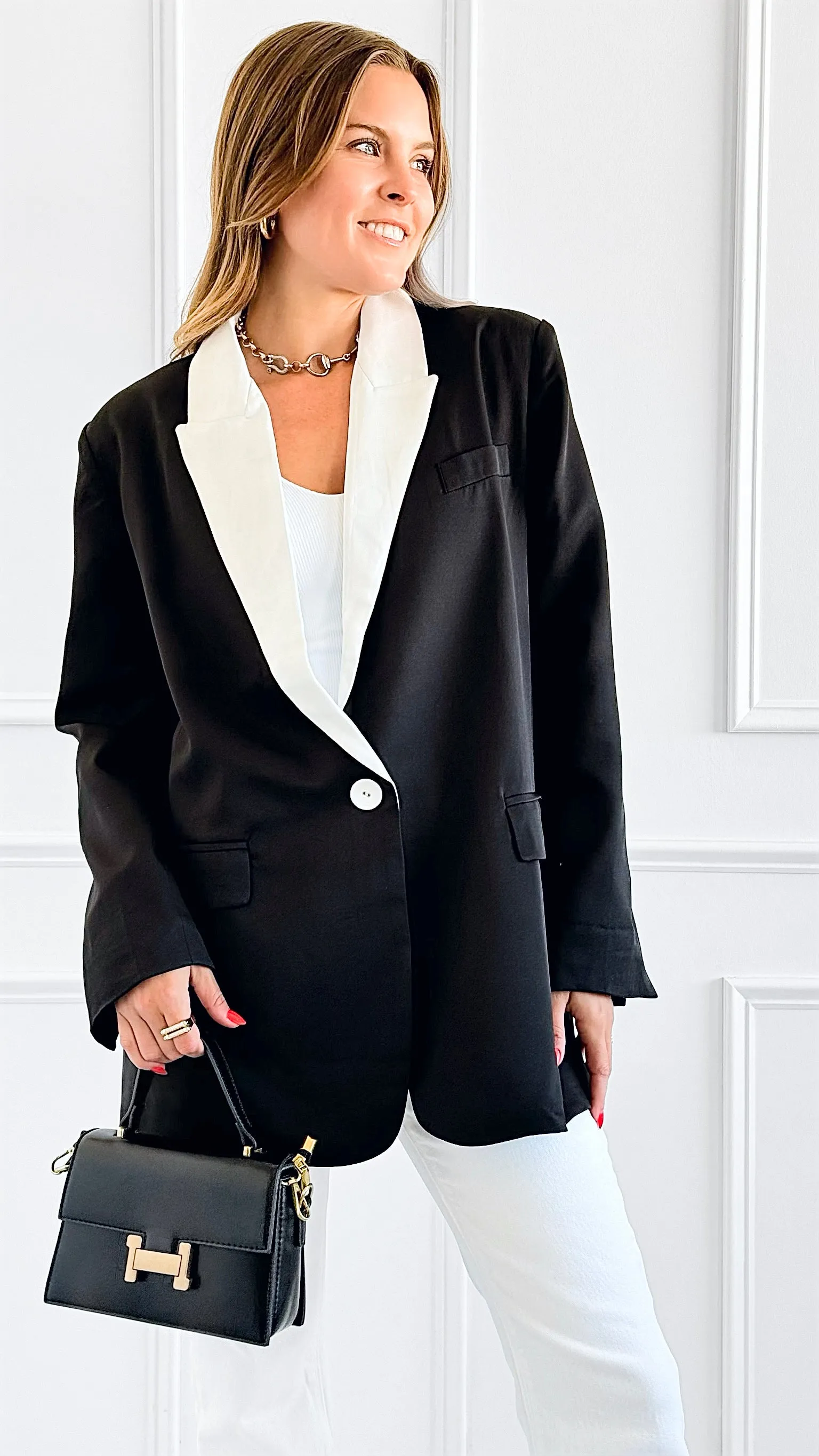 Glam Tuxedo Blazer