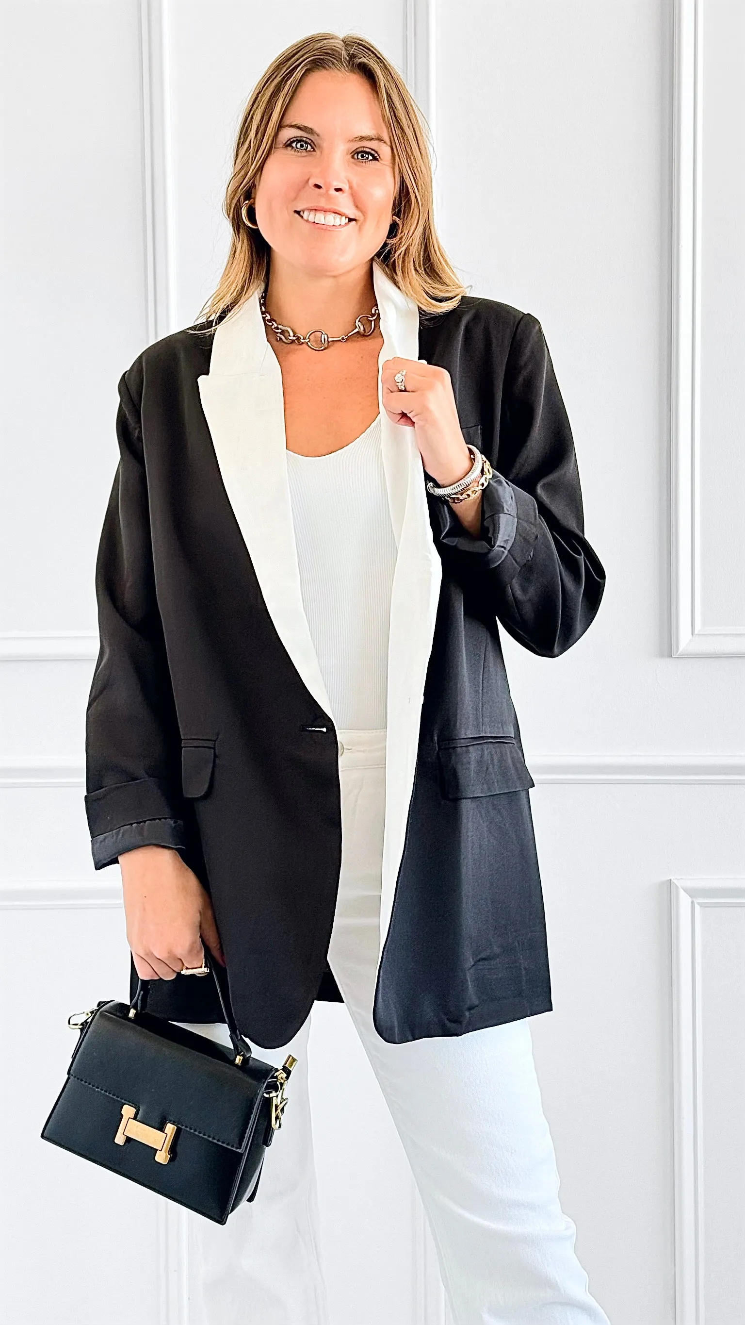 Glam Tuxedo Blazer