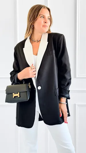 Glam Tuxedo Blazer