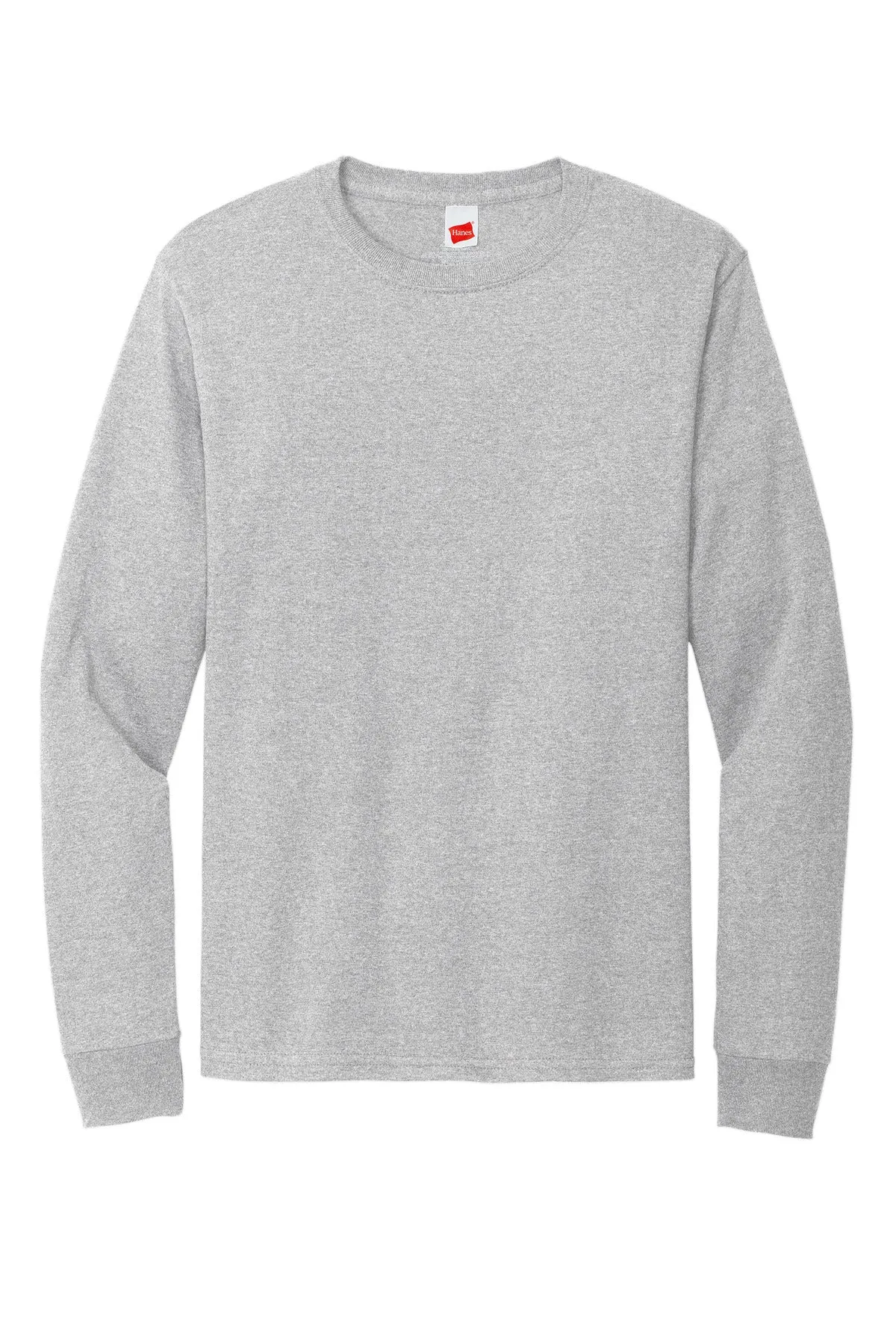 Hanes Essential-T 100% Cotton Long Sleeve T-Shirt 5286