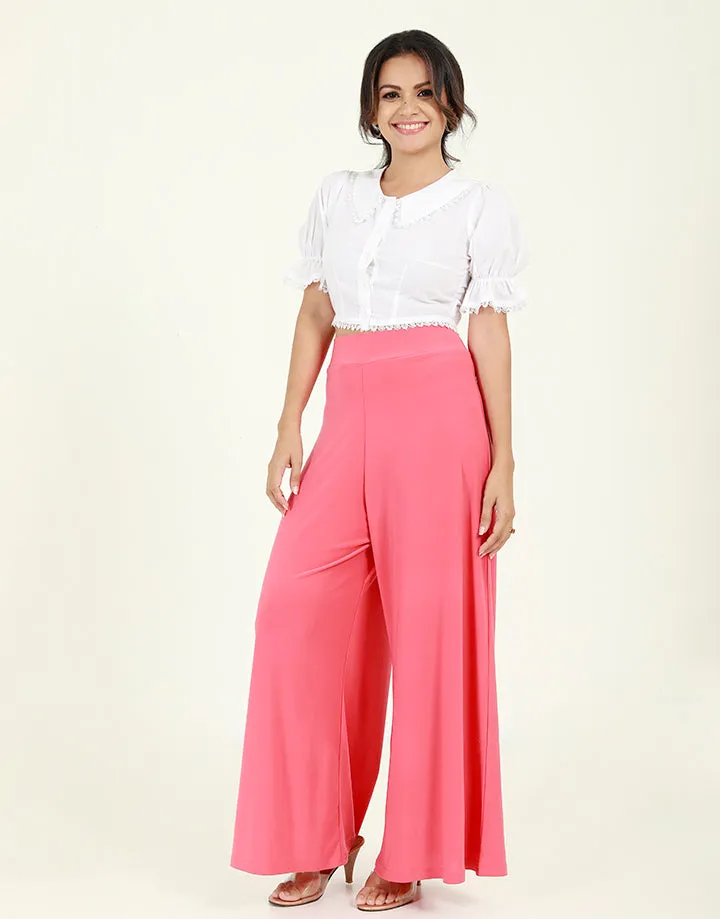 High Waisted Flared Pant