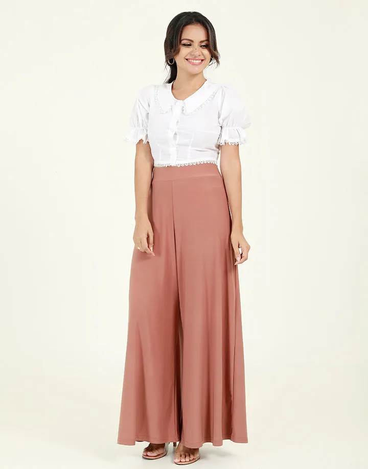 High Waisted Flared Pant