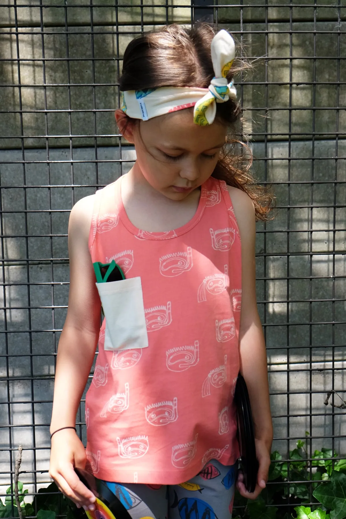 Indikidual Snorkle Print Kids Top