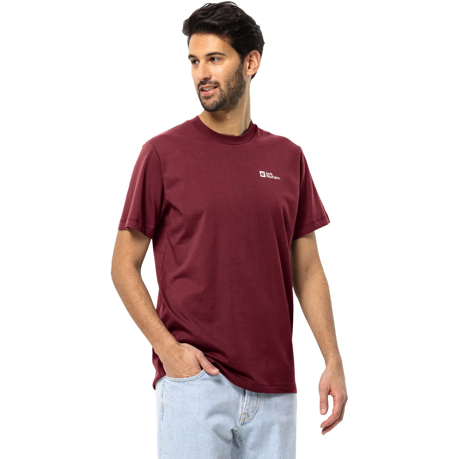 Jack Wolfskin Mens Essential Short Sleeve T-Shirt