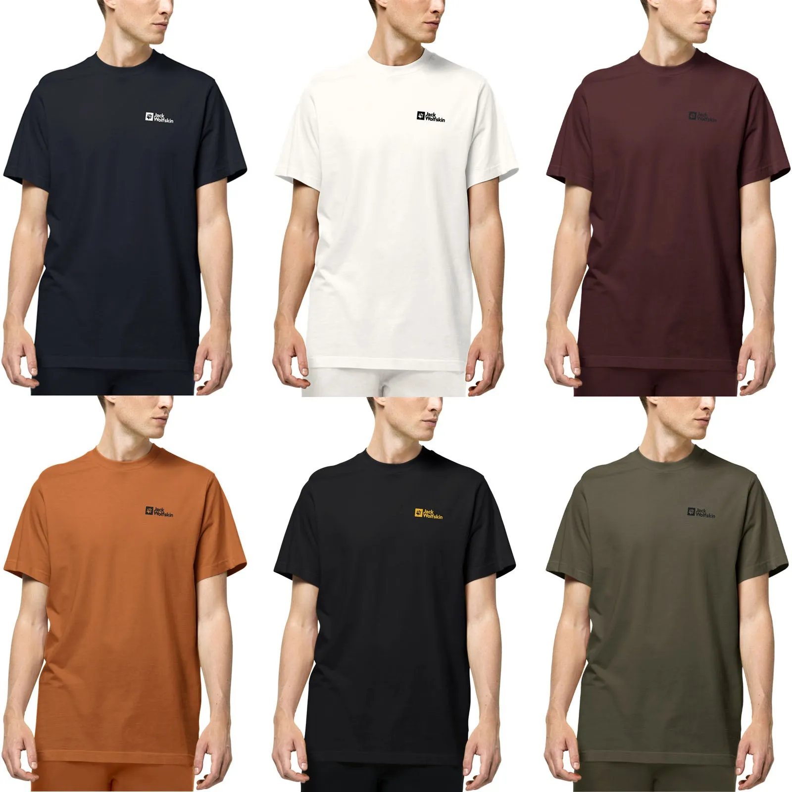 Jack Wolfskin Mens Essential Short Sleeve T-Shirt