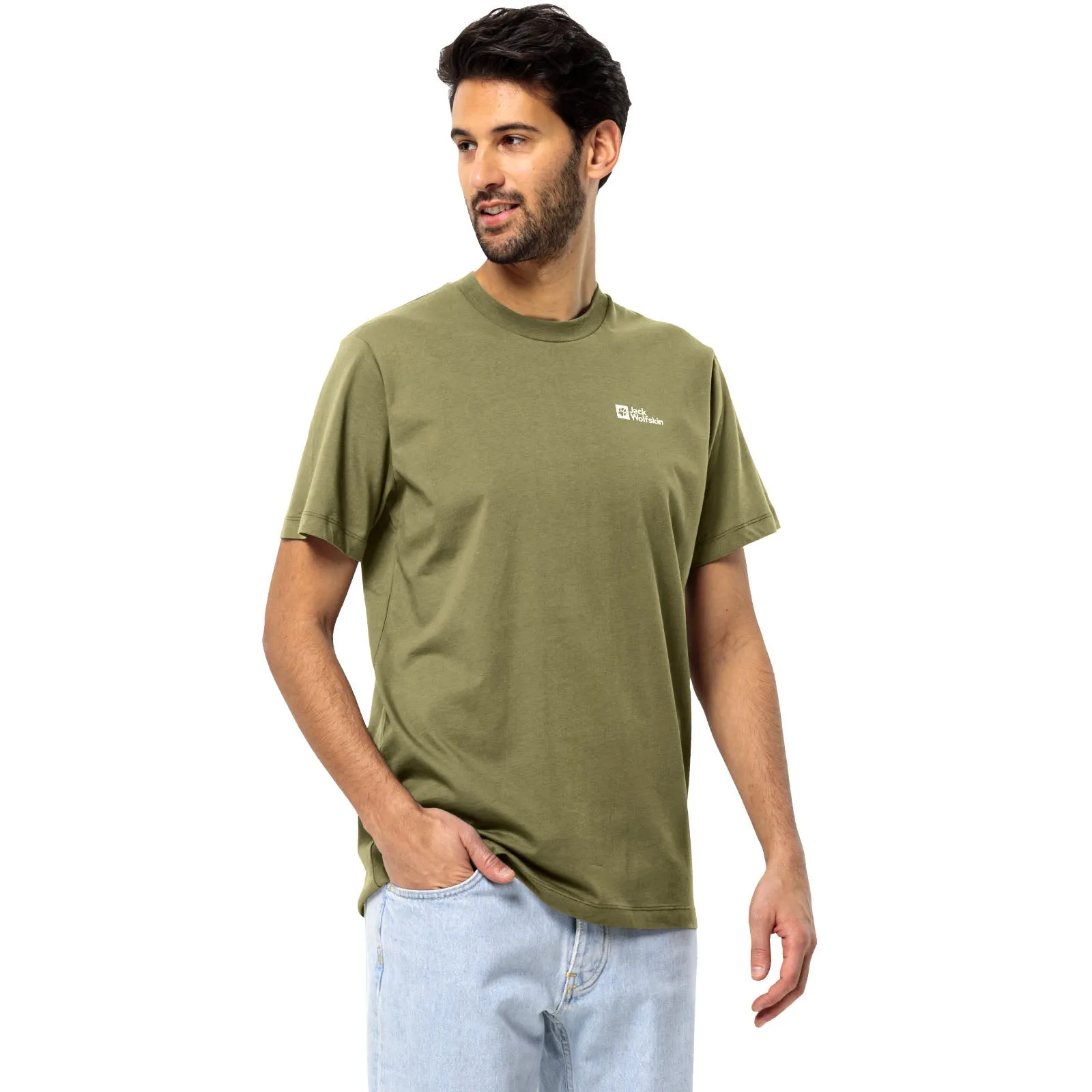 Jack Wolfskin Mens Essential Short Sleeve T-Shirt