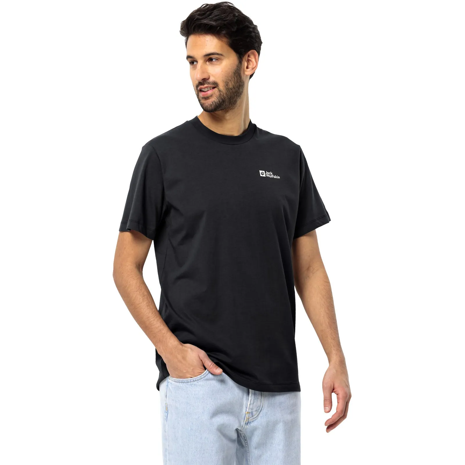 Jack Wolfskin Mens Essential Short Sleeve T-Shirt