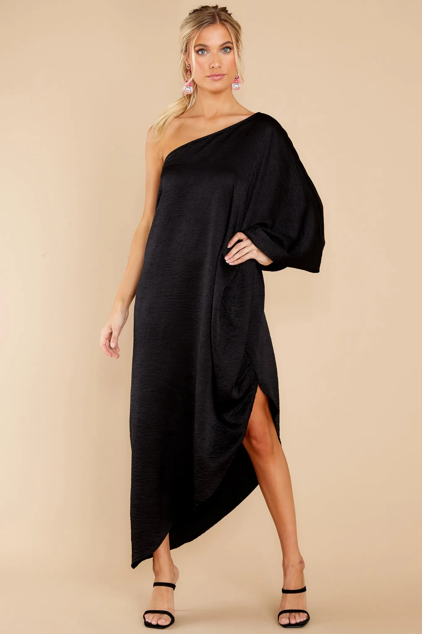 Like Royalty Black Maxi Dress