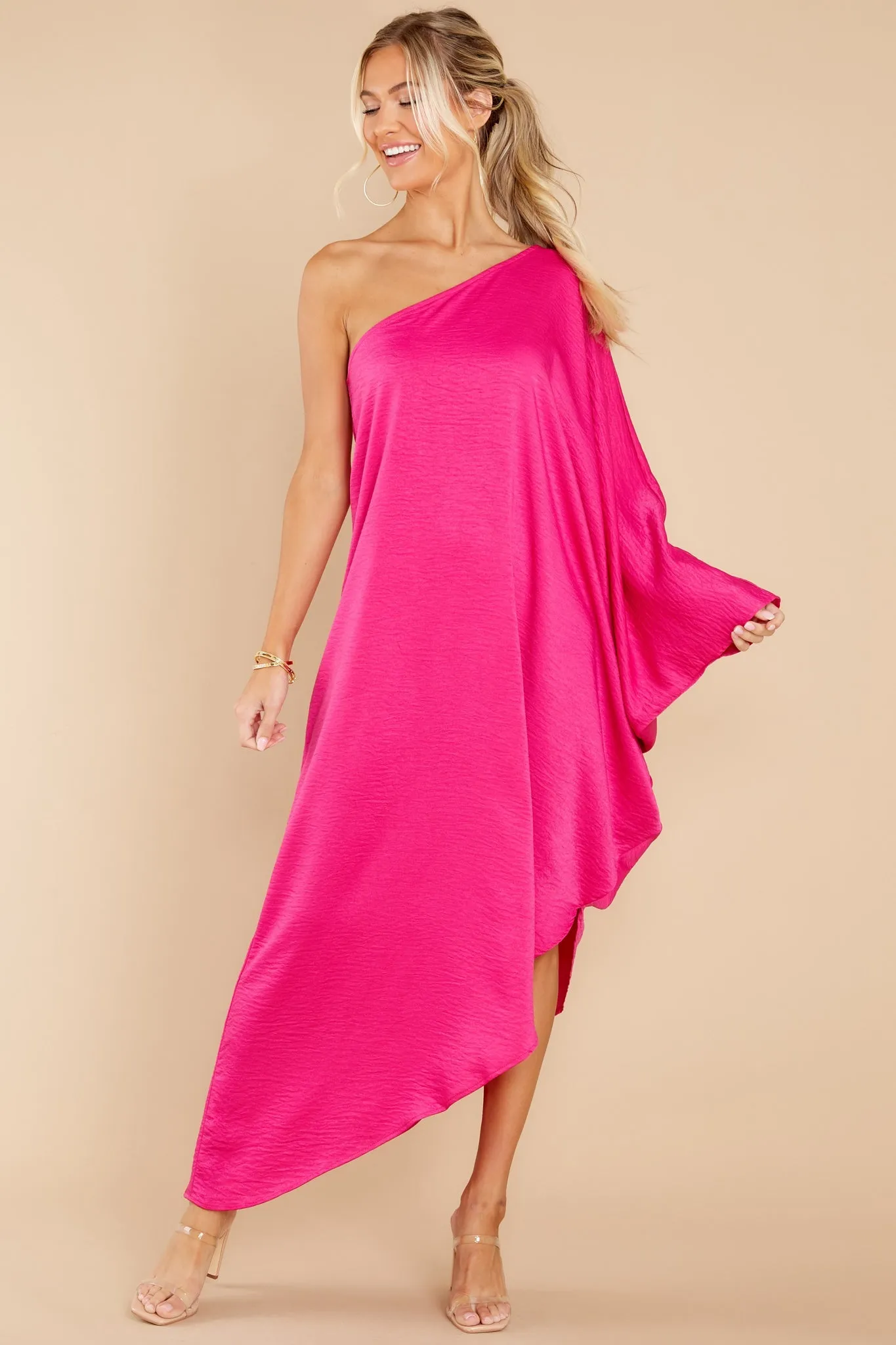 Like Royalty Fuchsia Maxi Dress