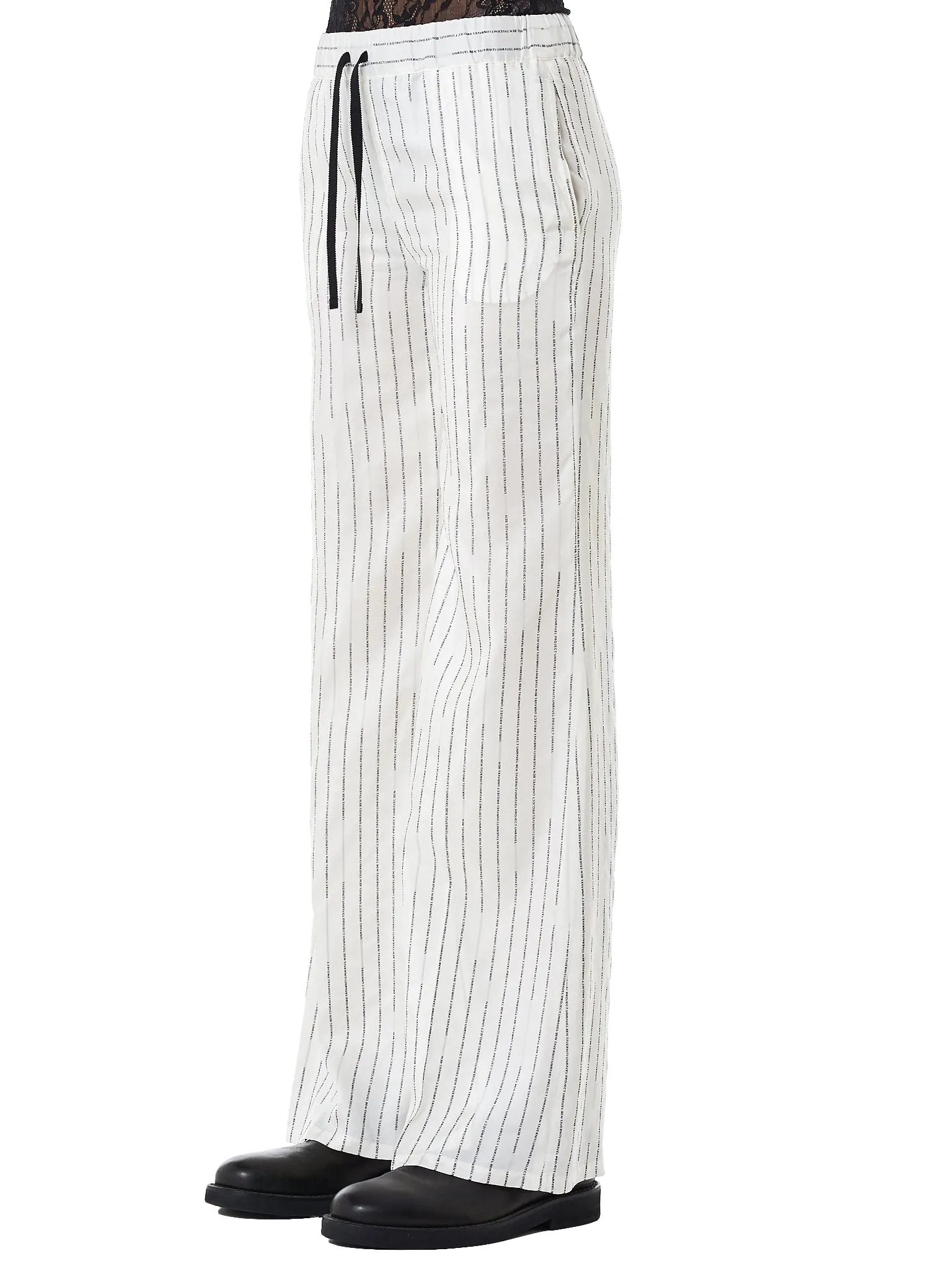 Logo Jacquard Trouser (UWCA038E18221001-WHITE)