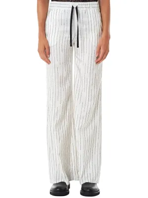 Logo Jacquard Trouser (UWCA038E18221001-WHITE)