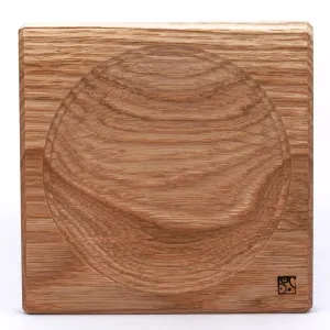 Mader Small Oak Spinning Plate