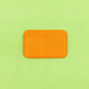 MEXICO CITY Orange Leather Wallet