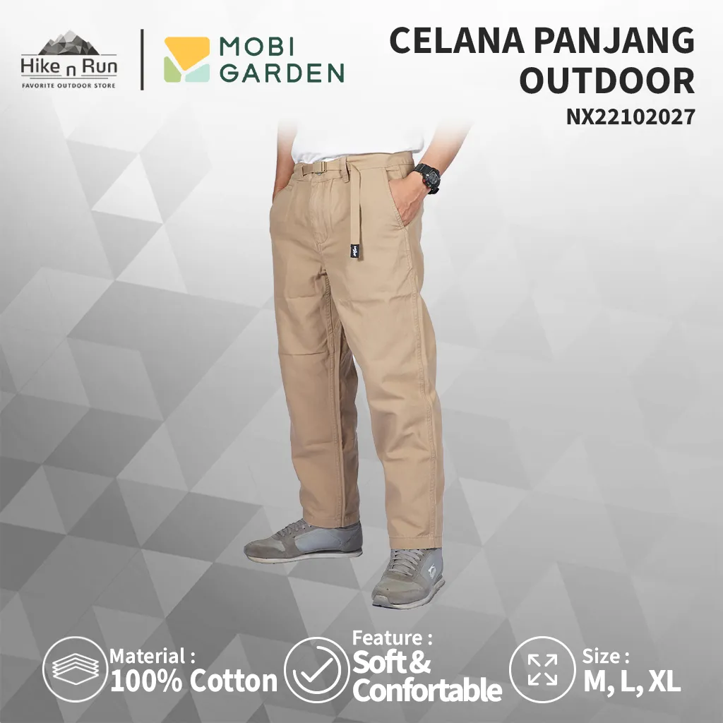 Mobi Garden Celana Ankle Relaxed Fit NX22102027