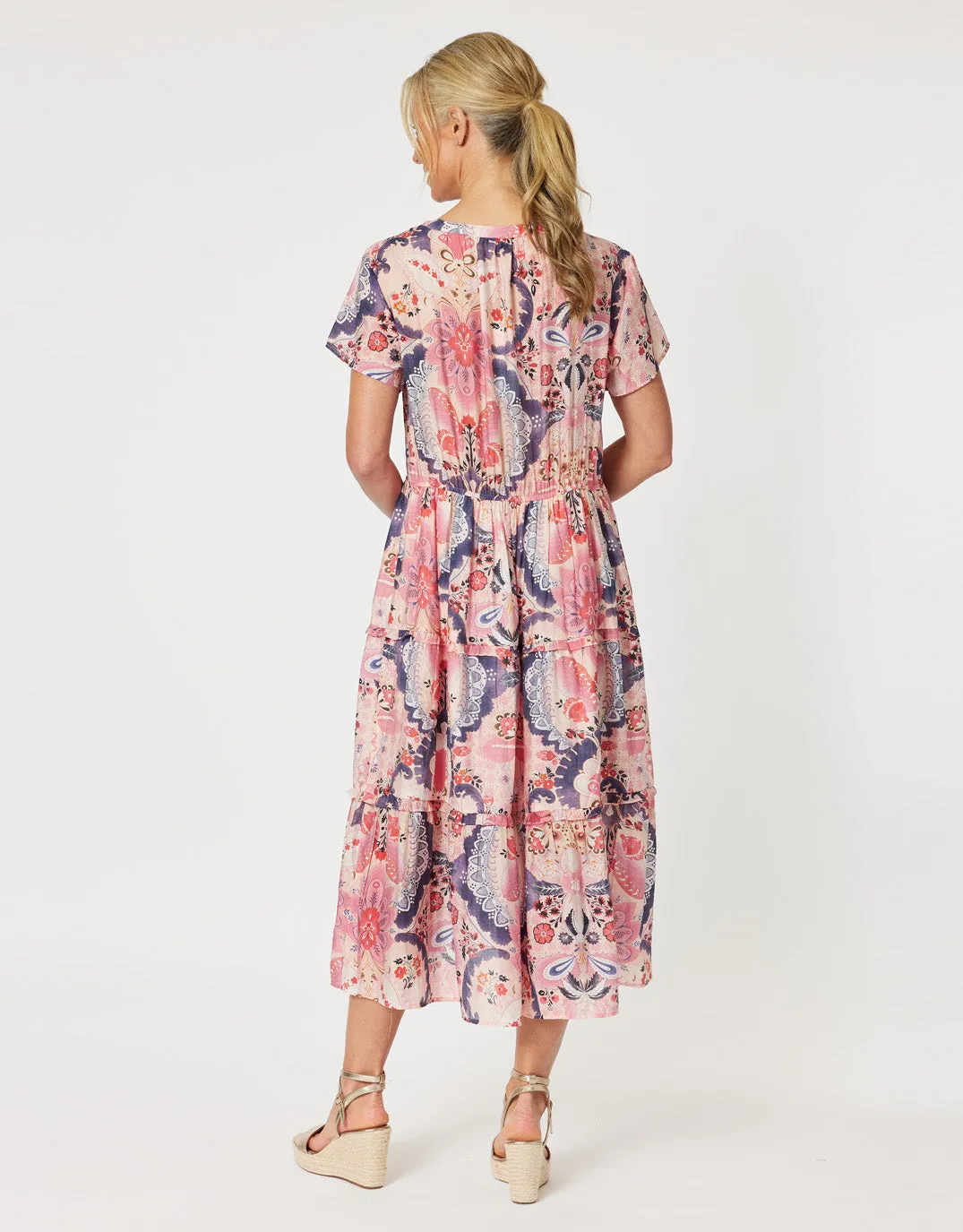 Newport Dress - Coral