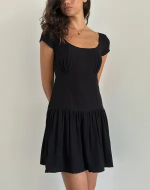 Ohayo Mini Dress in Black