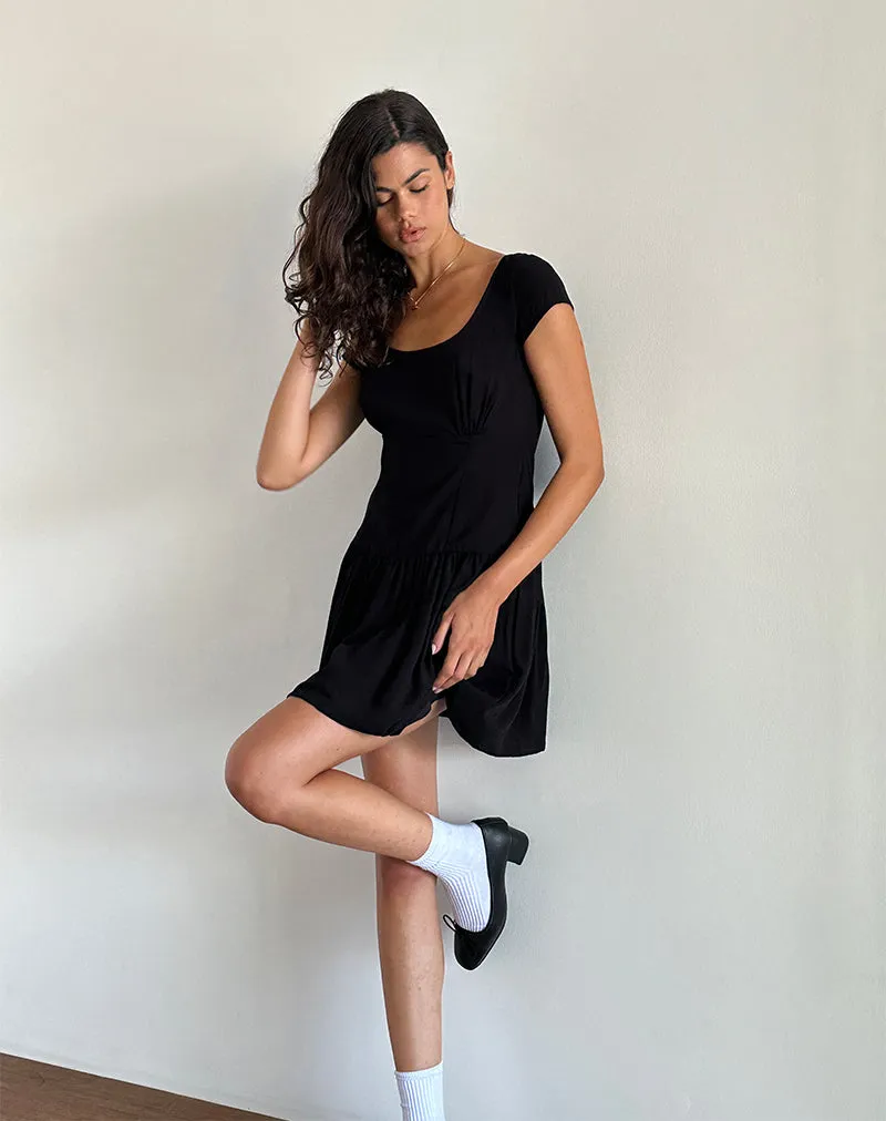 Ohayo Mini Dress in Black