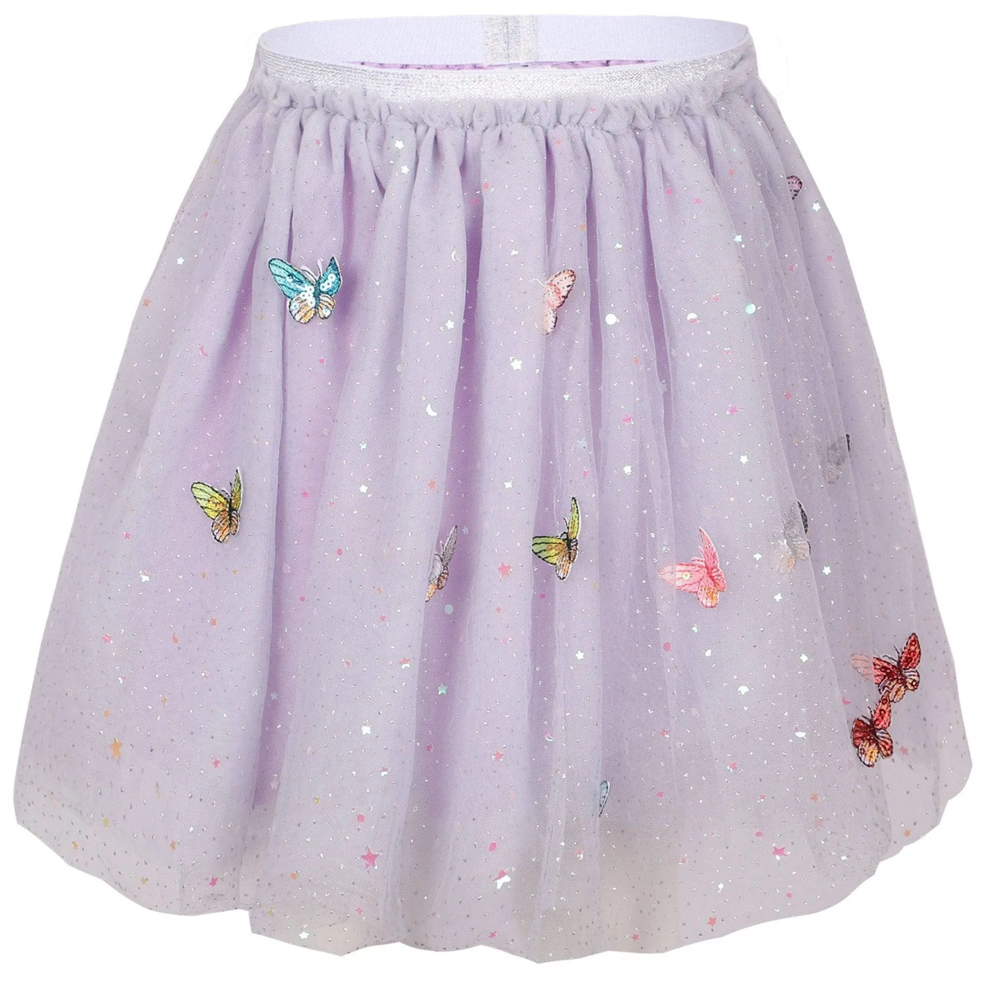 Rainbow Butterflies Tutu Skirt