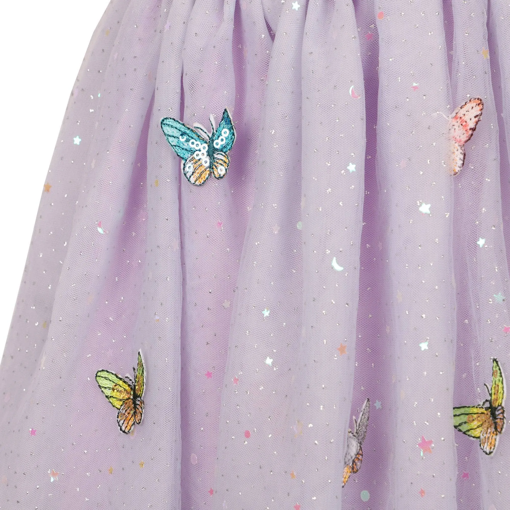 Rainbow Butterflies Tutu Skirt