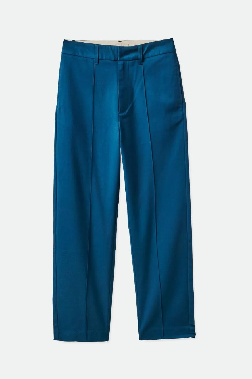 Retro Trouser Pant - Indie Teal