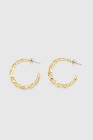 Rope Chain Hoop Earring