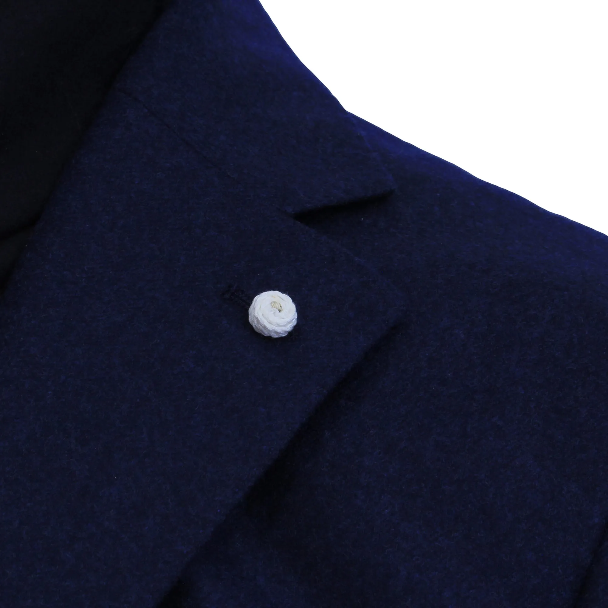 Royal Blue Solid Wool Hybrid Sport Jacket with Bib - Luigi Bianchi