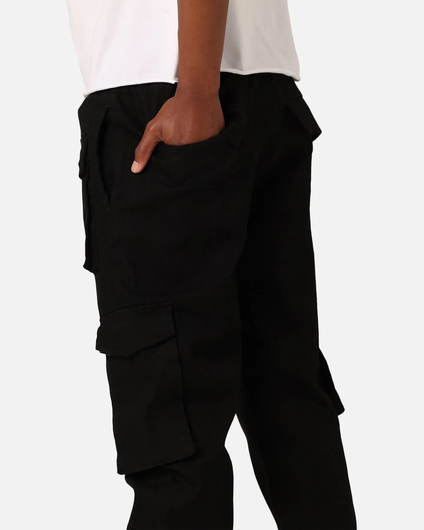 Saint Morta Infantry Relaxed Cargo Pants Black