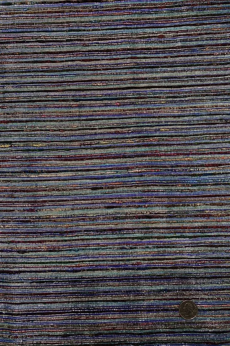 Silver/Multicolor Metallic Silk Tweed 82 Fabric