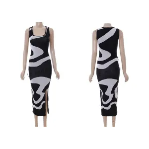 Strapless Bodycon High Street Midi Dress