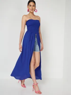 Strapless Maxi Top