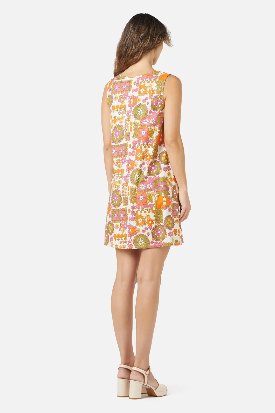 Sunny Retro Shift Dress