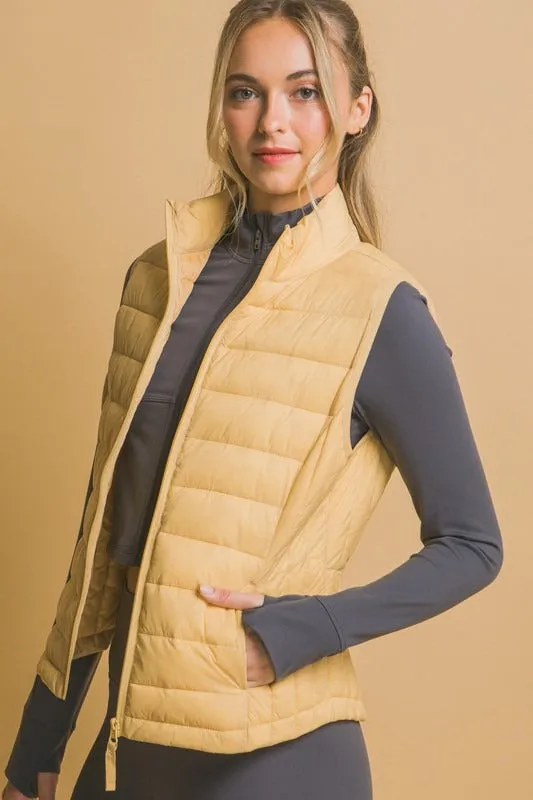 Ultra Light Puffer Vest - Yellowstone