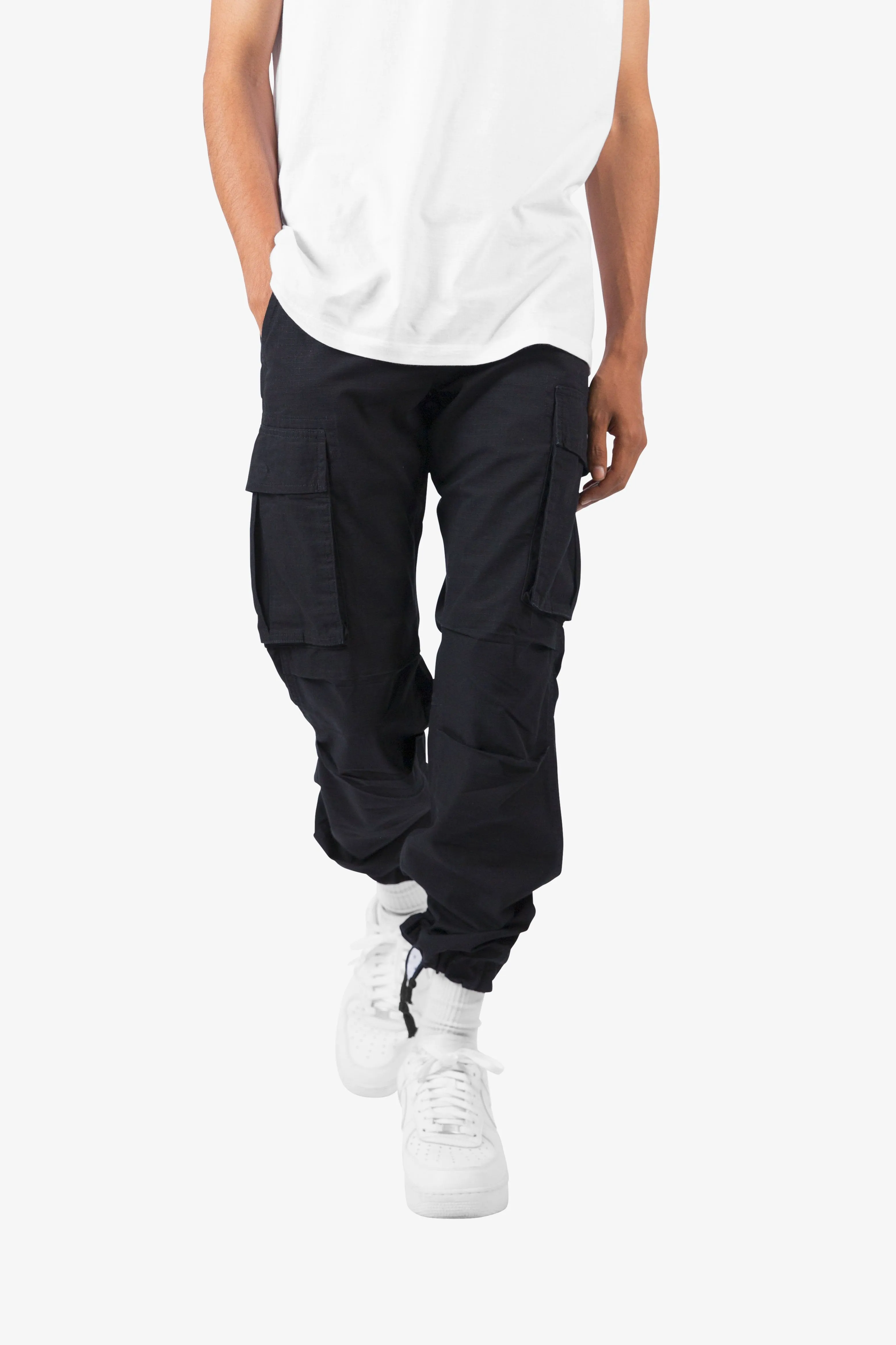 Vintage Cargo Pants - Black