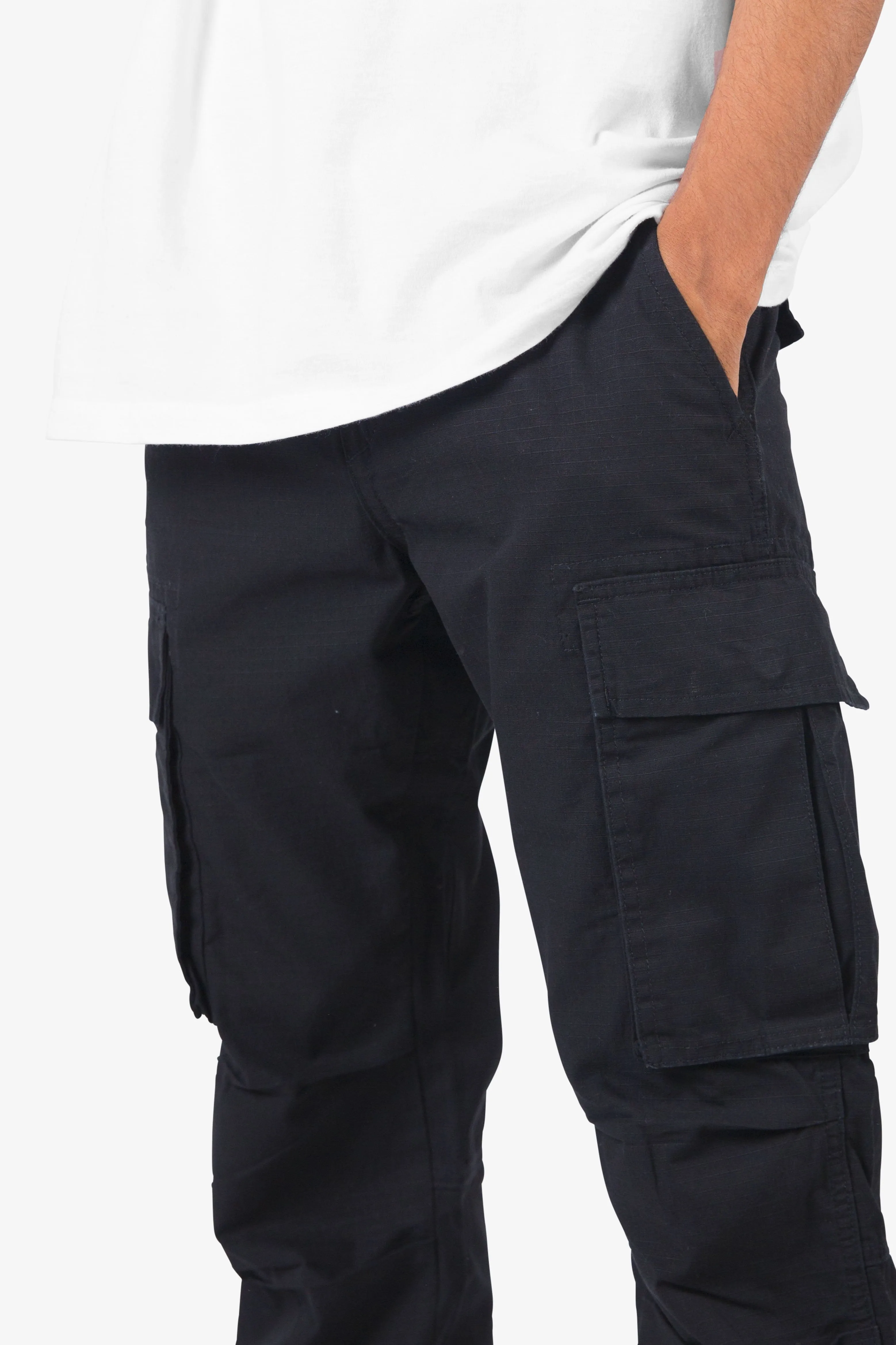 Vintage Cargo Pants - Black