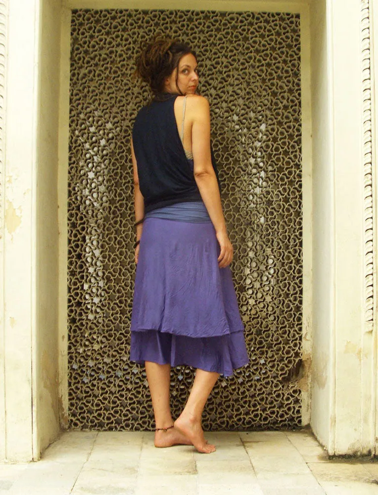 Vinyassa Below Knee Skirt