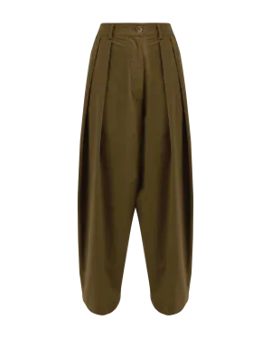 Voluminous Pleat Pants